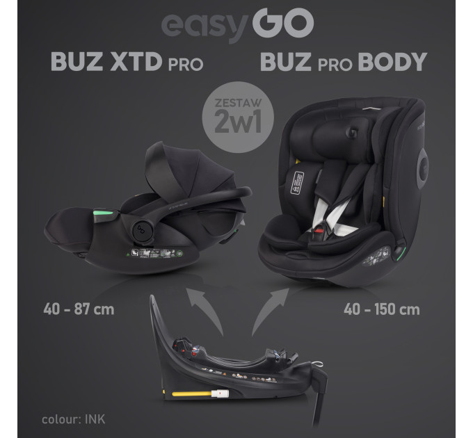 EasyGo 2in1 CarSeat set 
